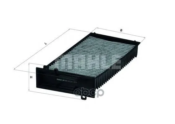 Фильтр Салона Угольный Mahle/Knecht Lak127 Mahle/Knecht арт. LAK127