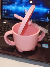 Fuente de alimentación de bebé, tazas para bebé, tazas para bebé, de silicona, a prueba de fugas