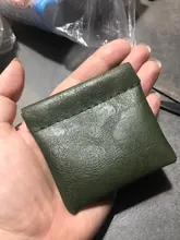 Cartera de piel sintética para hombre y mujer, monedero en color negro, rojo, Unisex, tarjetero de calidad, Mini bolso de viaje