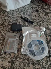 Lámpara de luz de fondo con Bluetooth y WIFI para decoración del dormitorio, controlador Flexible RGB 5050, cadena luminosa, tiras de luz LED