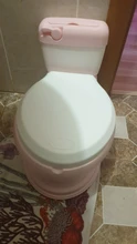 Portátil bebé olla inodoro asiento orinal asiento de entrenamiento cómodo respaldo niños baño multifunción formación orinal inodoro