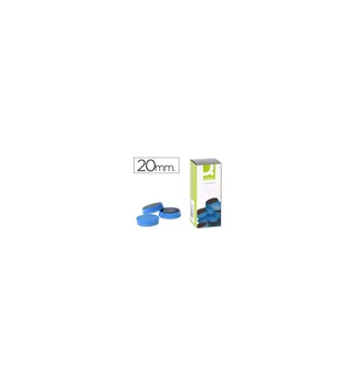 

Q-CONNECT clamp magnets IDEAL for magnetic boards 20 MM blue-box of 10 magnets