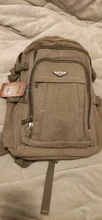 Mochila de lona para notebooks, mochila de viaje con cremallera para laptop, mochila de hombre tipo militar, mochilas escolares para colegios de estilo casual vintage