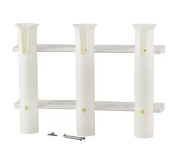 

Stand for fishing rod 3 cups, White