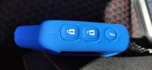 Funda de silicona para mando a distancia, sistema de alarma para coche, transmisor LCD de 2 vías, para Pandora DXL 3000 3170 3250 3290 3500 3700