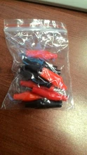 Metal Alligator-Clip Electrical-Clamp Testing Crocodile Probe-Meter G98 for Black/red