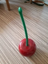 Cepillo de baño nueva hermosa cereza forma Cepillo para inodoro Cepillo de inodoro y titular Set de inodoro Cepillo de Borstel Wc Cepillo Wc trump enikemathemick ④ decoración de hogar