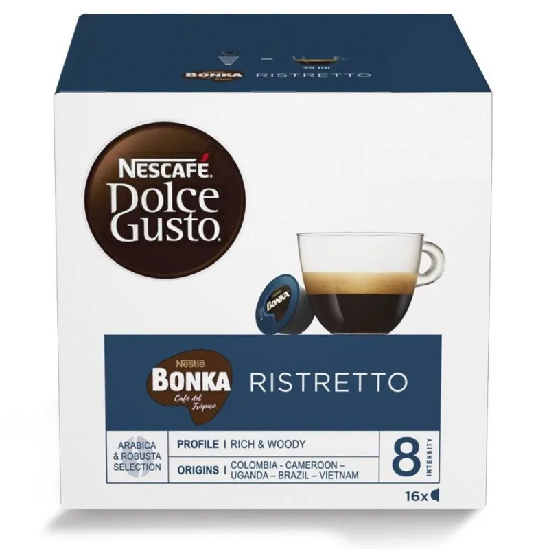Bonka Ristretto 16 units Dolce Gusto cafe de la marca Bonka. afbeelding