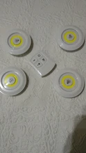 Luces LED para debajo de los armarios, regulables, con mando a distancia, para armarios de baño, con baterías, nuevos