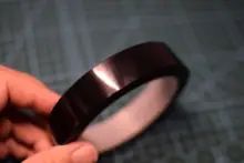 Kapton-Tape Black High-Temperature-Resistant Polyimide for Grills/powder-Coating 5/8/10-/..