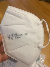 Mascarilla de seguridad FFP2 KN95 de 5 capas, Máscara protectora con filtro, antipolvo, reutilizable, envío rápido