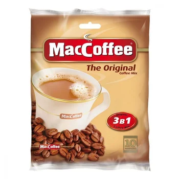 

Coffee maccoffe "original", soluble 3 in 1, 10 bags