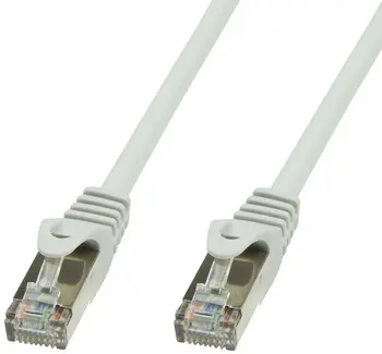 

LSZH Patch in copper Cat.6 gray SFTP network cable 0,5m
