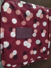 Bolsos de maquillaje para mujeres, Neceser de viaje de alta calidad, organizador de artículos de tocador, impermeable, almacenamiento colgante, bolsa de baño