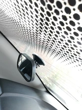 Espejo convexo trasero 2 en 1 para niños, espejo de asiento trasero ajustable para bebé, Monitor de seguridad, espejo retrovisor para coche