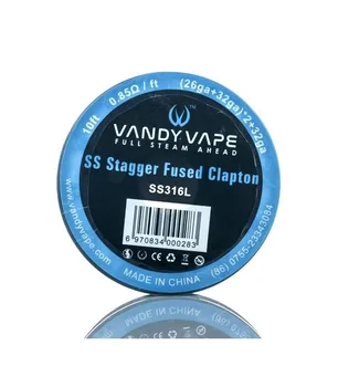 

THREAD STAGGER FUSED CLAPTON SS316L (3 M)-VANDY VAPE