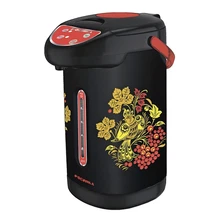 Термопот Росинка РОС-1011 хохлома(объем 4 л, мощность 900 вт, 3 способа подачи воды, режим повторного кипячения