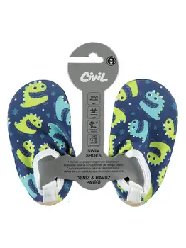 

Seasonless Sea Shoes Soft Bottom Anti Slip Comfortable Children Interlock Civil Boys Boy's Sea and Pool Booties 18 26 Size