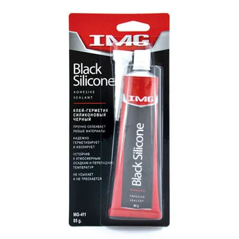 

Adhesive sealant silicone (black) 85g.