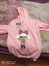 LOL Surprise-sudadera con capucha para niños y niñas, camisa con estampado de dibujos animados, Tops, sudadera, ropa informal