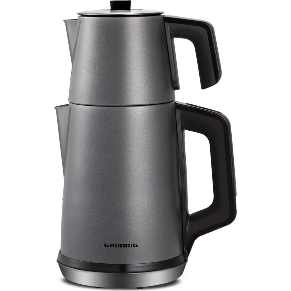 Стальной Электрический чайник Grundig TM 6860 | Турецкий чай Чайная машина