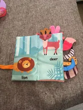 Libro de tela suave para bebés, juguete educativo Montessori para niños de 0 a 12 meses