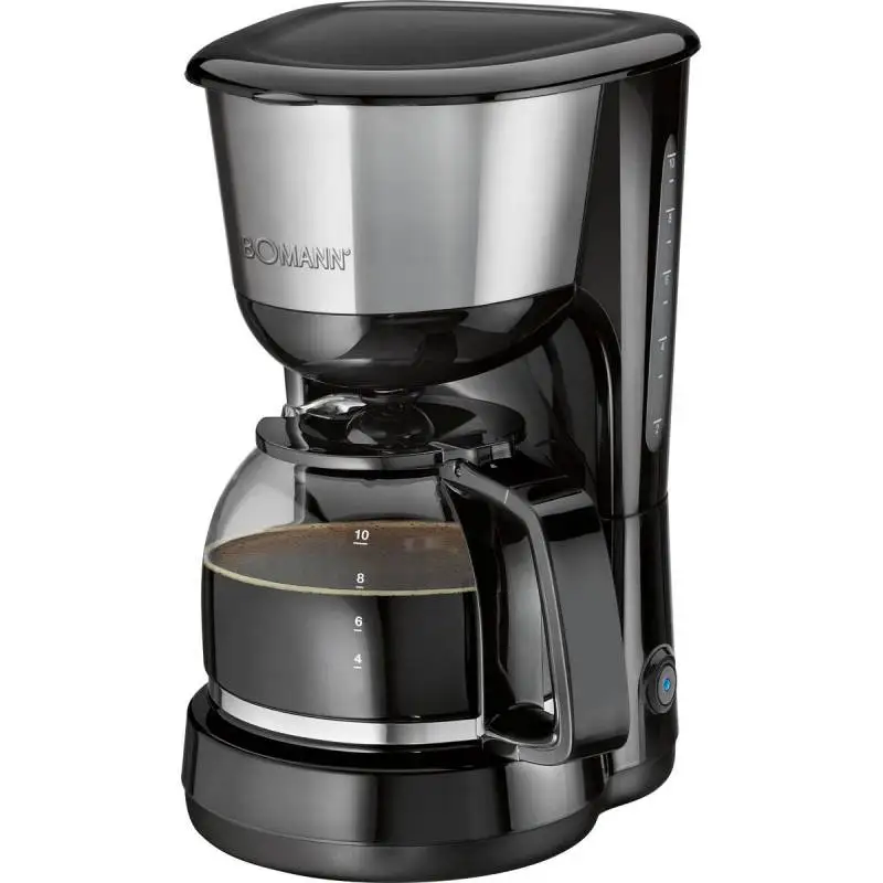 Кофеварка Bomann 8-10 чашек KA 1580 черная