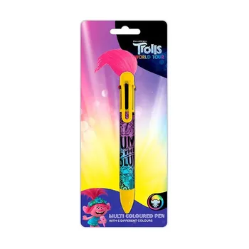 

Boligrafo multicolor Trolls World Tour