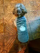 Jacket Outfits Dog Coat Pug-Costume Small Dogs Soft Chihuahua Cartoon Fleece Winter Warm