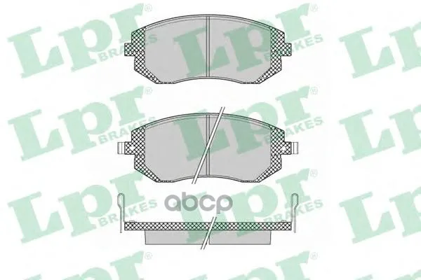 Колодки Тормозные Subaru Forester 01-/Impreza 01-/Legacy 98- Передние Lpr 05p1363 Lpr арт. 05P1363