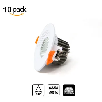 

Pack Round LED Downlight SUNT & middot; Panel LED Recessed [Energy Rating A + +]
