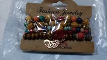 CHENFAN jewelry-pulseras bohemias para mujer, pulsera de piedras naturales, accesorios de ropa para mujer
