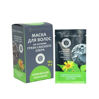 

House of nature hair mask on the basis of mud sax Lake complex strengthening