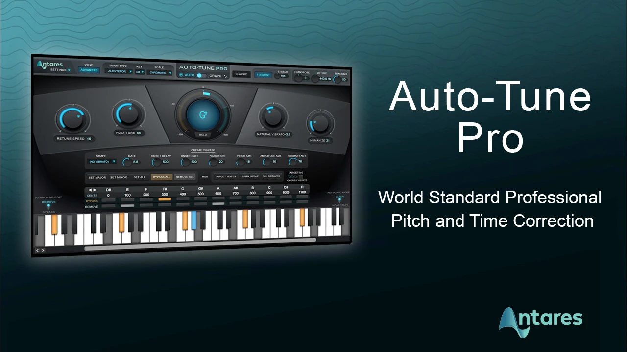 Autotune Pro 9.1 + Autotune Artistaantares Pacote (vst3 Apenas
