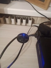 Concentrador de red USB 3,0 para escritorio, puertos multiusb 2,0 con auriculares SD/TF/puerto micro cophone tipo C con adaptador de corriente de 5V 2A