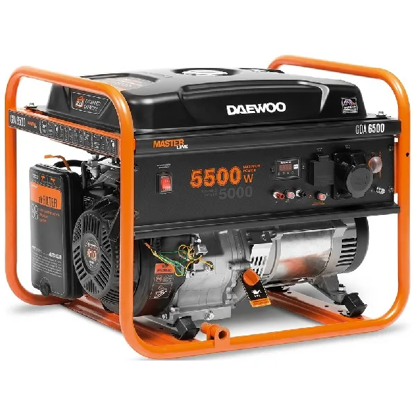 Электрический генератор и электростанция Daewoo Power Products GDA 6500