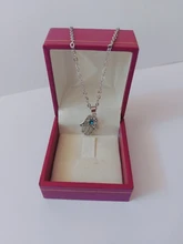 1PC turco de mal de ojo mano COLLAR COLGANTE Hamsa para mujer joyería de Color hueco clavícula cadenas de enlace