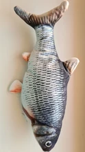 Usb-Charger Fish-Cat-Toy Chew Moving Funny Electric Kitten-Plaything-Supplies Bite Simulation-Wagging