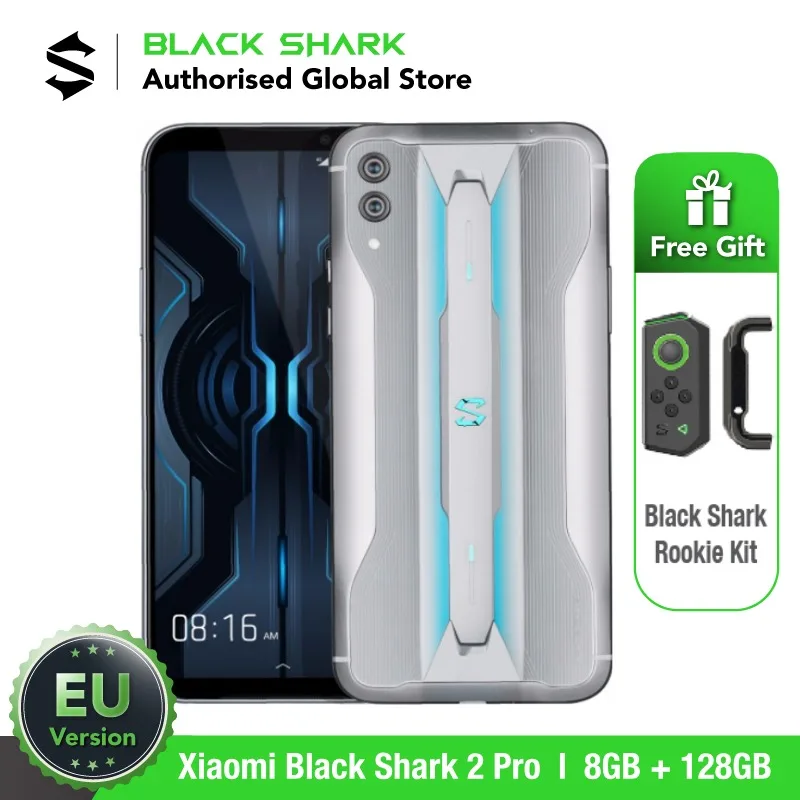 Global Version Xiaomi Black Shark 2 Pro 128GB ROM 8GB RAM Gaming phone (Brand New / Sealed) blackshark 128 Smartphone Mobile Global Version Xiaomi Black Shark 2 Pro 128GB ROM 8GB RAM Gaming phone (Brand New / Sealed) blackshark 128 Smartphone Mobile