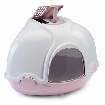

IMac toilet D/Cats closed corner Ginger, Ash pink, pink