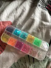 Manicure-Nail-Decoration Sequins-Polish Nail-Art Glitter-Flakes Fruits Fluorescence Heart