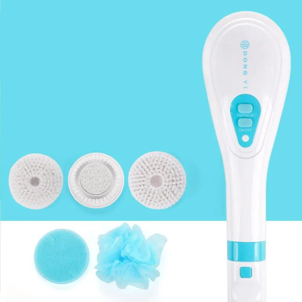 

Ectric Bath Brush With Long Handle Bath Artifact Massage Strong Exfoliation Waterproof Second Generation Usb Charging