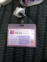 Soporte para Tarjeta De Nombre de trabajo, para médicos, escuela y oficina, porta tarjetas, portadores de identificación, accesorios para tarjetas de visita
