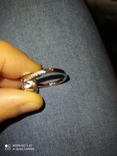 CC Anillos para las mujeres de la Boda nupcial Anelli joyería de moda anillo de compromiso de oro blanco Anillos de Color CC595