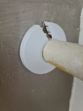 Cubierta decorativa Universal para tubería, cubierta de radiador de Válvula angular Multicolor para conducto de pared, accesorios para grifos, 1 unidad