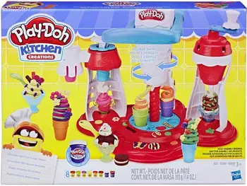 

Play Doh Kitchen Creations Super Heladeria toy articles created Manual