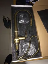 Sensor Faucet Tap-Crane Touch-Control Kitchen Mixer Pull-Out Bronze Cold-Water-El902b