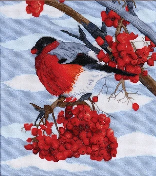 

"floss embroidery kit", "cross stitch", "canvas", "counted cross stitching", "floss threads", "counted cross stitching", "embroidery kit", "Hobby & Pro" "Winter delicacy"