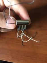 Dron de control remoto de alta velocidad, 1 unidad, DC 3V-3,7 V Motor Sin Núcleo 0408,412,612,615,617.716, 720.816, 8520,1020