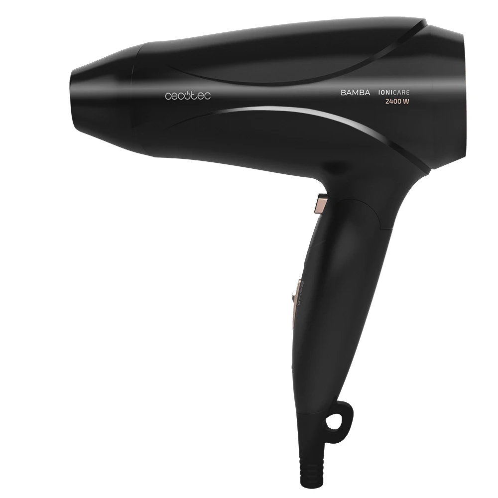 Cecotec Bamba IoniCare 5300 Maxi Aura Black Secador de Pelo Iónico 2200W